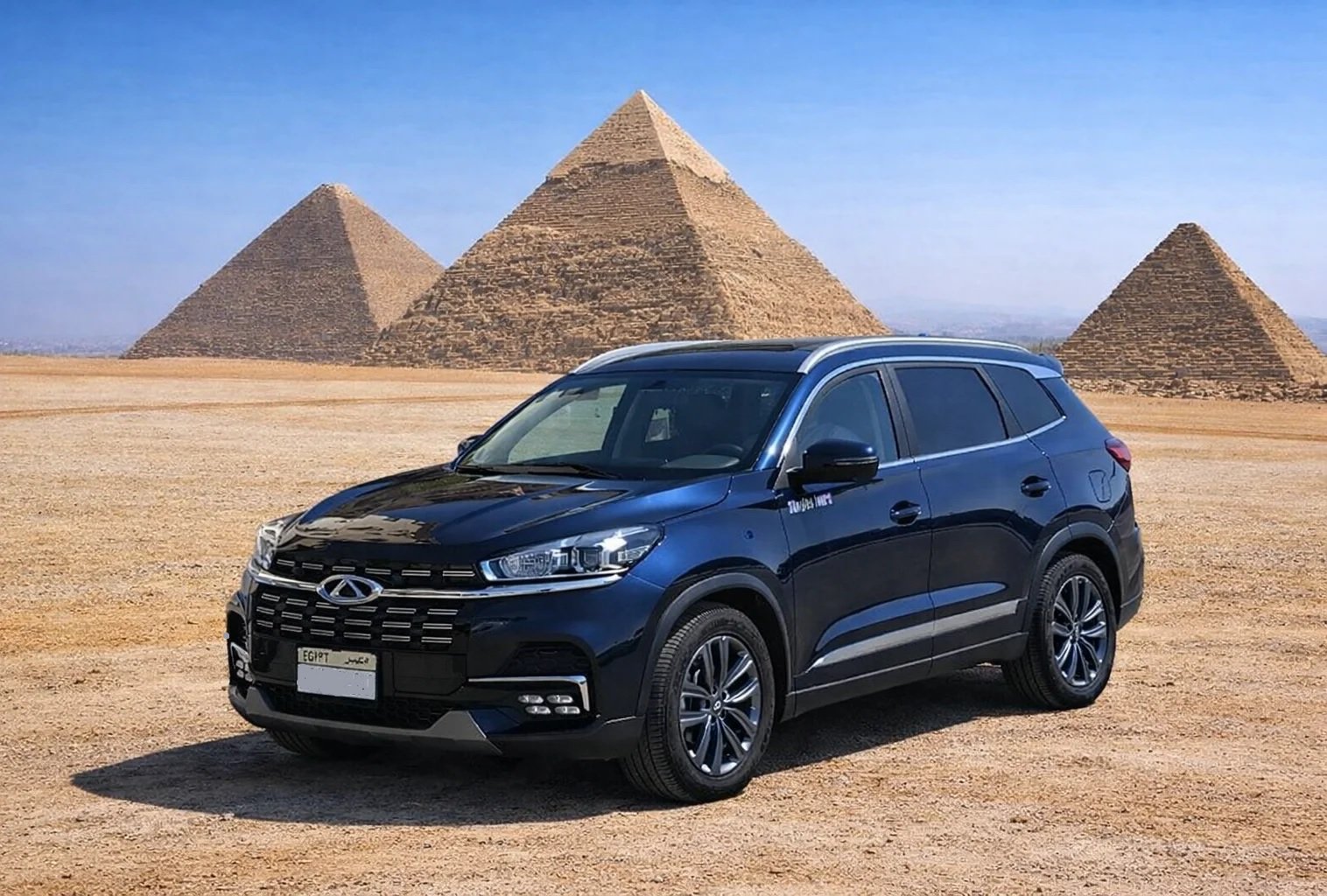 Private minivan for transportation in Egypt